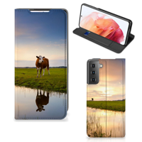 Samsung Galaxy S21 | Hoesje maken | Koe - thumbnail