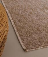Tapeso Laagpolig vloerkleed Lush - beige - 120x170 cm - thumbnail