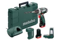 Metabo PowerMaxx BS Basic 10,8V Boorschroevendraaier met 2x 2,0Ah accu + PowerMaxx Adapter + 9-dlg bitset - thumbnail