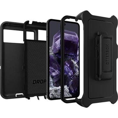 Otterbox Defender Backcover Google Pixel 8 Zwart Stootbestendig, Inductieve lading