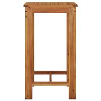 Tuinbartafel 60x60x105 cm massief acaciahout - thumbnail