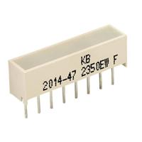 Kingbright KB-2350EW LED-bargraph 4-voudig Rood (l x b x h) 20.04 x 4.86 x 6.1 mm - thumbnail