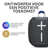 Dankzij de draagbare Bluetooth®-luidsprekers Logitech WONDERBOOM 4 Zwart - thumbnail