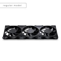 Phanteks PH-F120M25_G2_BBK01_3P PC-ventilator Zwart (b x h x d) 120 x 25 x 120 mm - thumbnail