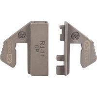 KS Tools 115.1423 Krimpinzet voor niet-afgeschermde we-stekkers 6P2K, 6P4K / RJ11, 6P6K / RJ12 - thumbnail