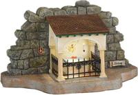 Rode schoentjes werkt op batterijen l22xb11xh12,5 cm Efteling kerst Luville - Luville - thumbnail