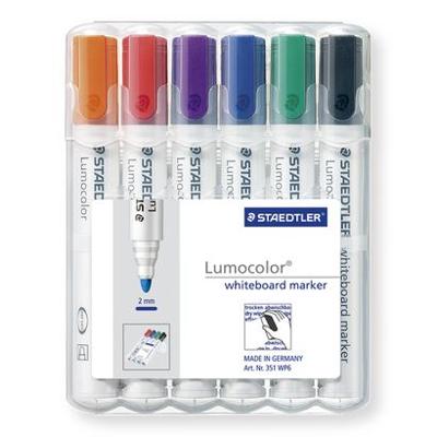 Whiteboardmarker staedtler lumo 351 6st stand
