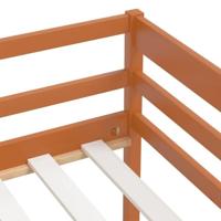 Bedframe massief grenenhout honingbruin 90x200 cm - thumbnail
