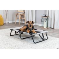 TRIXIE STRETCHER HONDENLIGBED GRIJS / ZWART 79X50X19 CM - thumbnail