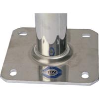 Schwaiger WAH1525001 Satelliet-wandbeugel Afstand tot de wand: 15 cm Geschikt voor schotelgrootte: Ø tot 90 cm Zilver - thumbnail
