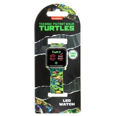 Accutime LED Horloge Ninja Turtle Groen