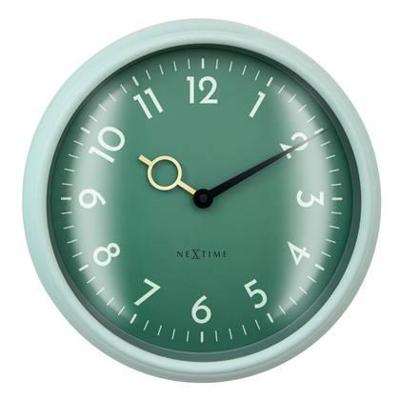 Wandklok 30,5 cm - geruisloos - ABS - NeXtime 'Golden Hour Wall' Wandklok 30,5 cm - geruisloos - ABS - NeXtime 'Golden Hour Wall'
