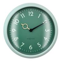 Wandklok 30,5 cm - geruisloos - ABS - NeXtime 'Golden Hour Wall' - thumbnail