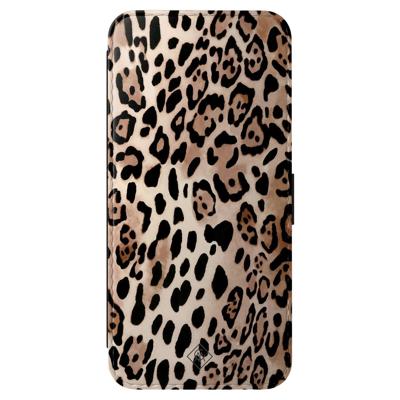 Samsung Galaxy A57 flipcase - Luipaardprint