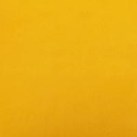 Schommelstoel met massief rubberwood poten fluweel geel - thumbnail