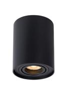Lucide TUBE - Plafondspot - Ø 9,6 cm - 1xGU10 - Zwart - thumbnail