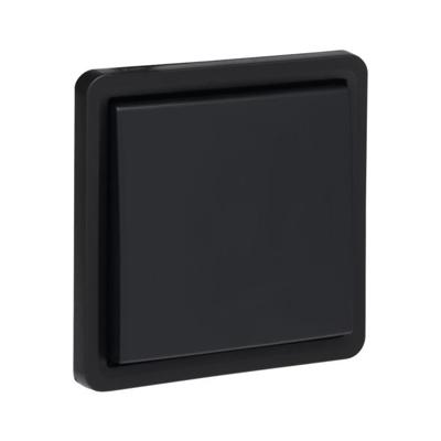 Niko Hydro niet-verlichtbare drukknop waterdicht zwart (Beldrukker/pulsdrukker)