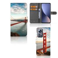 Xiaomi 12 Pro | Flip Cover | Golden Gate Bridge - thumbnail