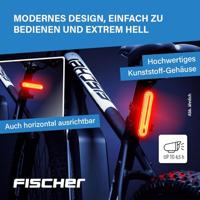 FISCHER FAHRRAD Achterlicht LED werkt op een accu - thumbnail