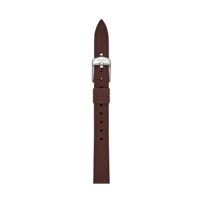 Horlogeband Fossil S121034 Leder Bruin 12mm Horlogeband Fossil S121034 Leder Bruin 12mm