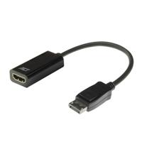 ACT displayport naar hdmi female adapter, 4k, zip bag - thumbnail