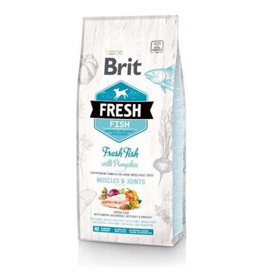 Brit Muscles & Joints Adult Large verse vis met pompoen hondenvoer 12 kg Brit Muscles & Joints Adult Large verse vis met pompoen hondenvoer 12 kg