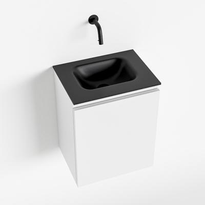 MONDIAZ OLAN 40cm toiletmeubel talc. LEX wastafel urban midden geen kraangat