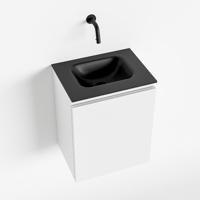 MONDIAZ OLAN 40cm toiletmeubel talc. LEX wastafel urban midden geen kraangat - thumbnail