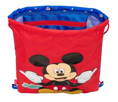 Rugtas met Koordjes Mickey Mouse Clubhouse Good day Blauw 26 x 34 x 1 cm