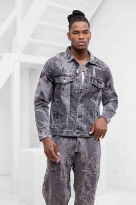 Project X Paris Spijkerjas Heren Donkergrijs - Maat L - Kleur: Donkergrijs | Soccerfanshop