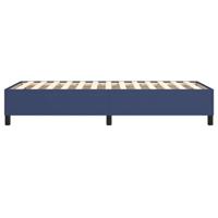 Boxspring bed 80x200 cm stof blauw - thumbnail