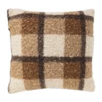 Kussen ruit - bruin - 45x45 cm - thumbnail