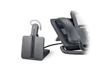 Plantronics - CS540 DECT-headset - draadloze headset met één oor (mono), 3 verschillende draagstijlen - aansluiting op een bureautelefoon - microfoon met ruisonderdrukking en bereik tot 120 m - thumbnail