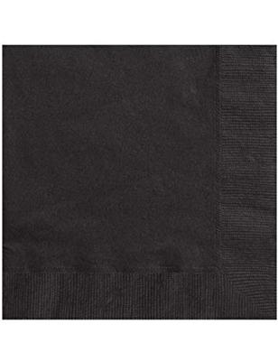 Unique Party 3202 papieren servetten Papier Zwart 20 stuk(s) Unique Party 3202 papieren servetten Papier Zwart 20 stuk(s)