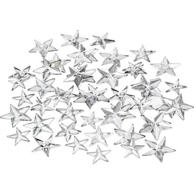 Creativ Company Strasstenen, afm 11+12+16 mm, zilver, 360 stuk/ 1 doos