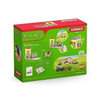 Schleich Ponybox met IJslanderhengst - thumbnail