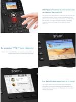 Snom D735 IP telefoon Zwart TFT - thumbnail
