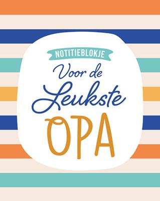 Notitieblokje - Voor de leukste opa - Znu - Paperback (9789044759990) Notitieblokje - Voor de leukste opa - Znu - Paperback (9789044759990)