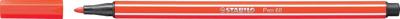 STABILO Pen 68, premium viltstift, lichtrood, per stuk STABILO Pen 68, premium viltstift, lichtrood, per stuk