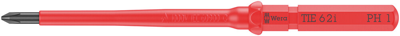 Wera Kraftform Kompakt VDE 62 i PH 1 x 157 mm TIE Elektronica Kruiskop Verwisselbare kling PH 1