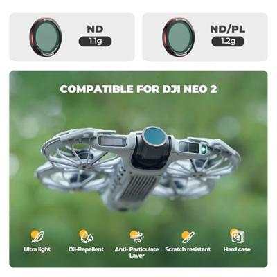 Freewell DJI Neo 2 Magnetic ND/PL Filters Bright Day - 3 Pack