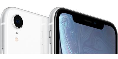 Apple iPhone XR, 64GB, wit (Refurbished)