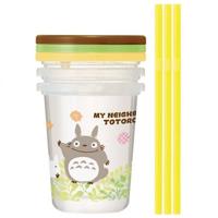 My Neighbor Totoro Cup & Straw Set 3-Set - thumbnail