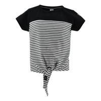 KIDDO gestreept T-shirt Doo zwart/wit - thumbnail