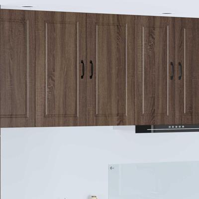 Keukenkast met plank Bruin Eiken 80 x 31 x 80 cm Bewerkt hout