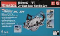 Makita RS001GZ Accu Cirkelzaag 185mm XGT 40V Max Basic Body - thumbnail