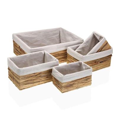 Make-up organizer Versa Cinth Waterhyacint 40 x 30 x 15 cm 30 x 15 x 40 cm 21 x 13 x 11 cm 25,5 x 17 x 13 cm