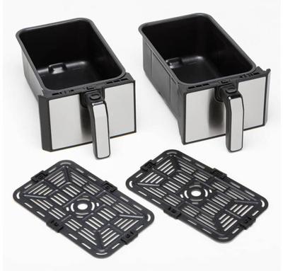 Kenwood HFM20.000MB friteuse Dubbel 8 l Vrijstaand 1700 W Heteluchtfriteuse Zwart - thumbnail