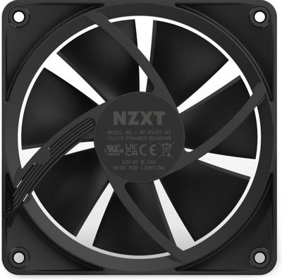 NZXT F120 RGB - 120mm RGB Fans - Single - Black NZXT F120 RGB - 120mm RGB Fans - Single - Black