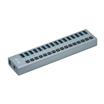 i-tec 16 poorts USB hub + 60w adapter - thumbnail
